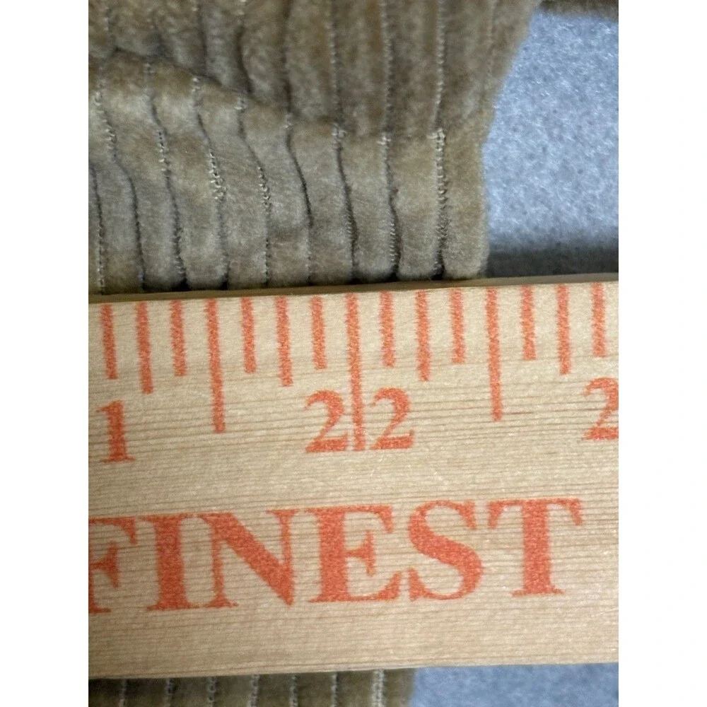 Vtg Lands End Blazer Sportscoat Mens 42R Corduroy Elbow Patches Made In USA
